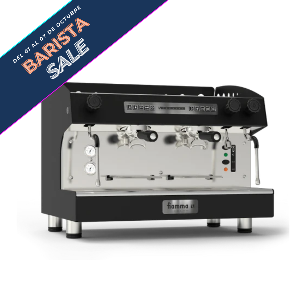 Máquina de café profesional Fiamma Caravel CV 2 grupos
