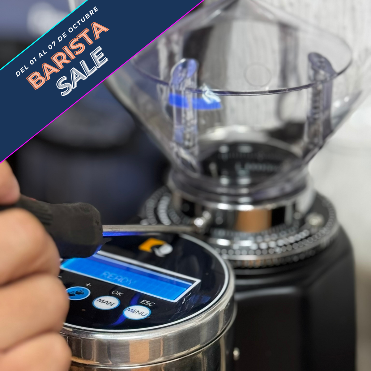 Curso Técnico Mantención de Máquinas Profesionales de Espresso y molino